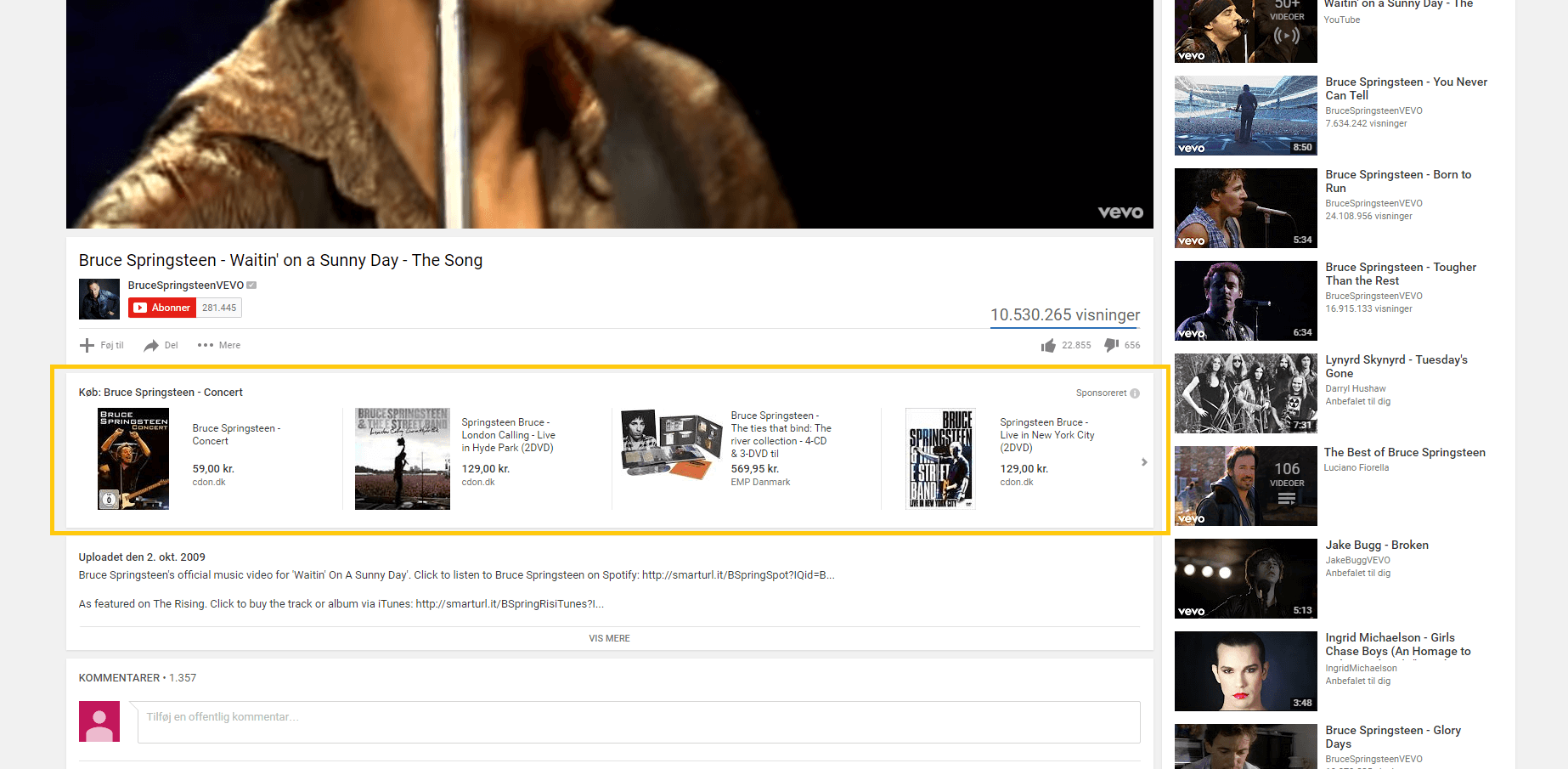 【係Youtube 聽完歌,順便買埋演唱會飛?】 2 youtubeshopp