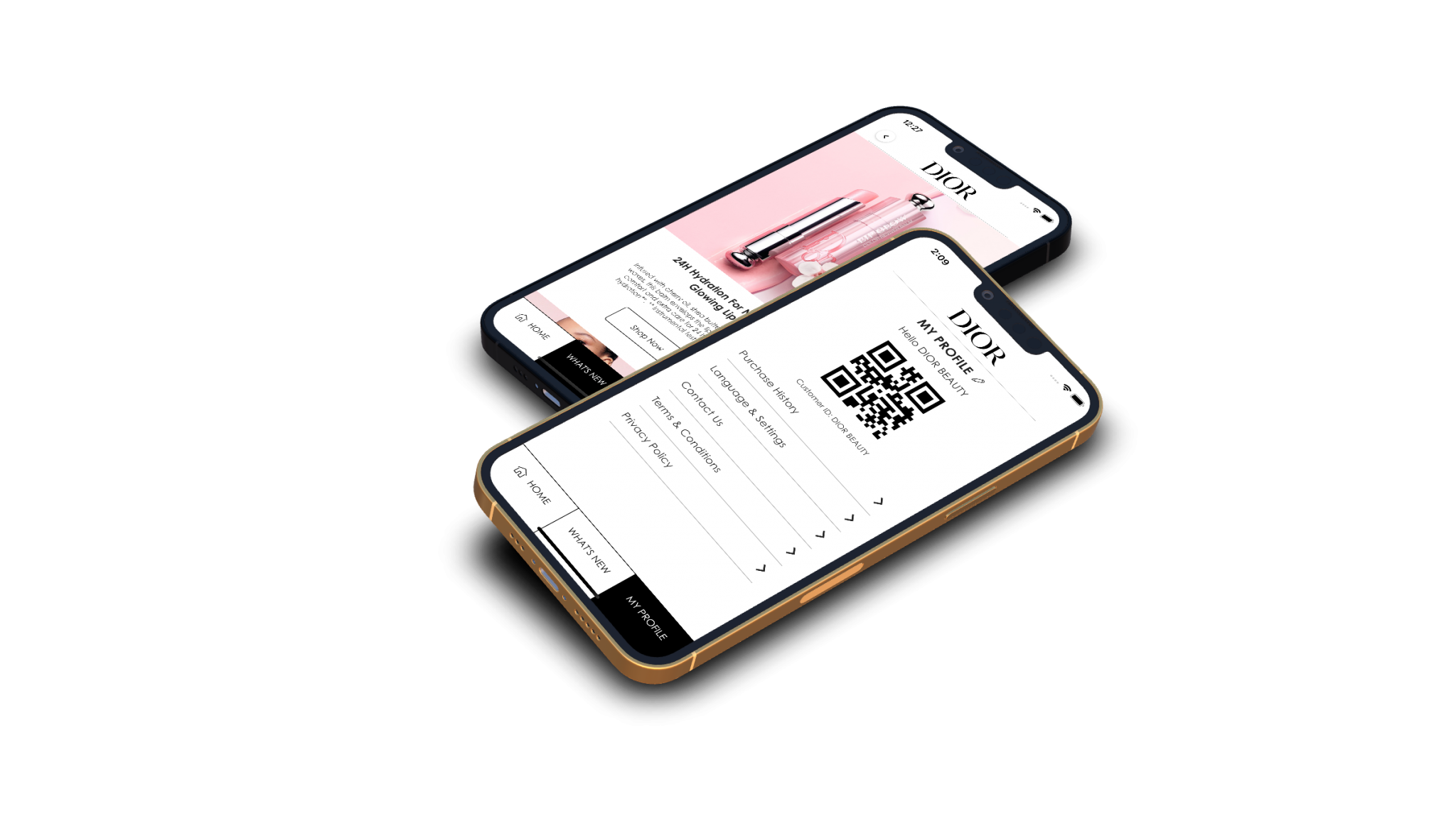 Dior - Membership Mobile App 5 deviceframes 1